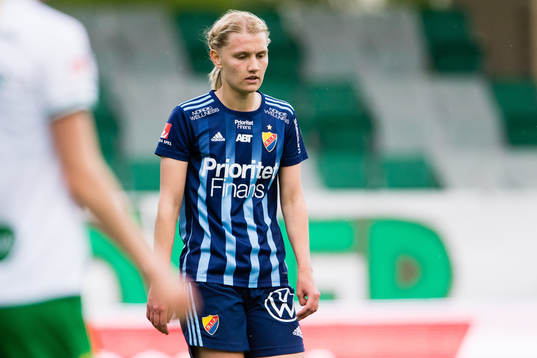 Djurgårdens Sara Olai deppar