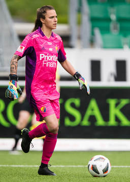 Djurgårdens målvakt Kelsey Daugherty
