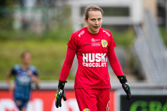 Hammarbys målvakt Anna Tamminen