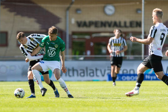 Jönköpings Daniel Strandsäter och Landskronas Kevin