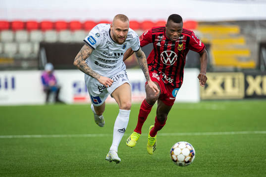 Sirius Adam Ståhl och Östersunds Patrick Kpozo