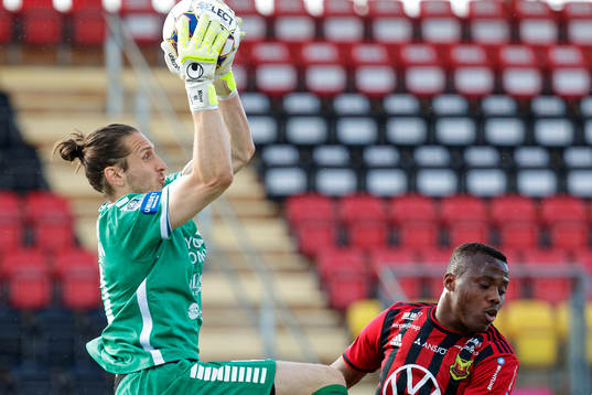 Sirius målvakt David Mitov Nilsson