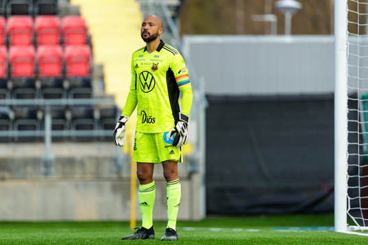 Östersunds målvakt Aly Keita