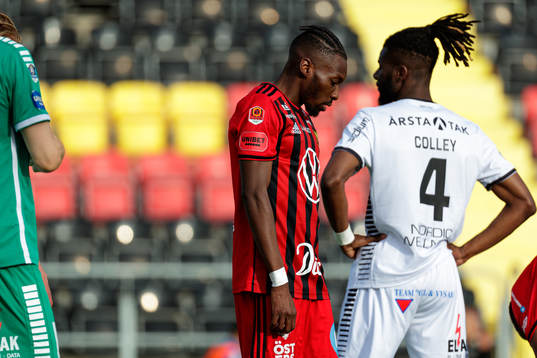 Östersunds Blair Turgott  deppar