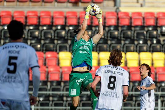 Sirius målvakt David Mitov Nilsson