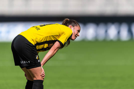 Häckens Pauline Hammarlund deppar
