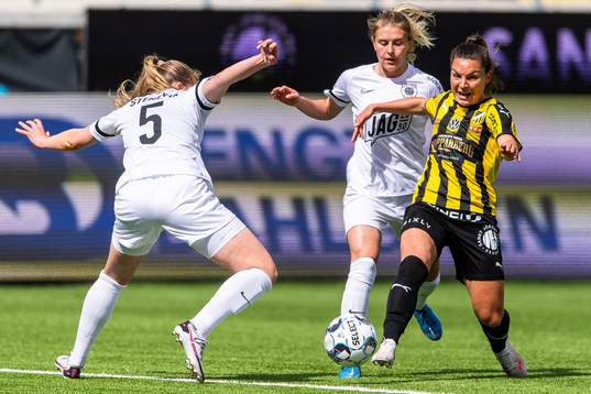 Eskilstunas Amanda Nildén och Häckens Johanna Rytting