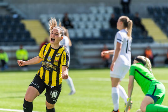 Häckens Johanna Rytting Kaneryd jublar