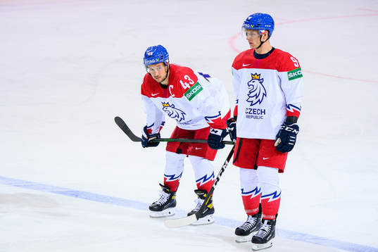 Jan Kovar and David Sklenicka of Czech Republic look