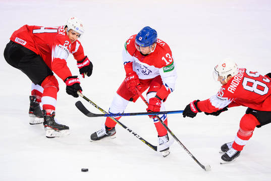 Jakub Vrana of Czech Republic
