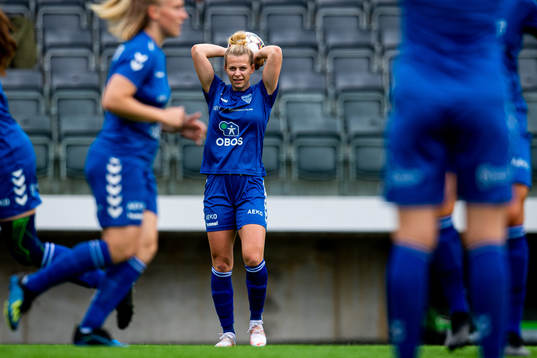 Ingrid Byrøygard Kvernvolden of Kolbotn warms up
