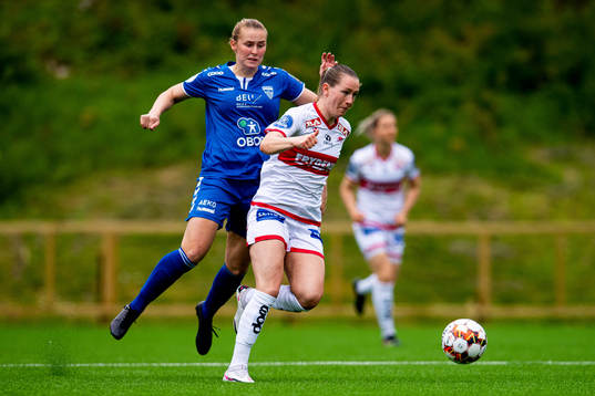 Tonje Pedersen of Kolbotn and Elisabeth Terland of Sandviken