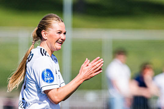 Lisa-Marie Karlseng Utland of Rosenborg celebrates