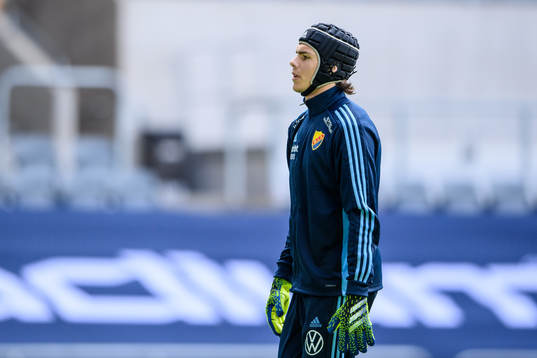 Djurgårdens målvakt Jacob Widell Zetterström
