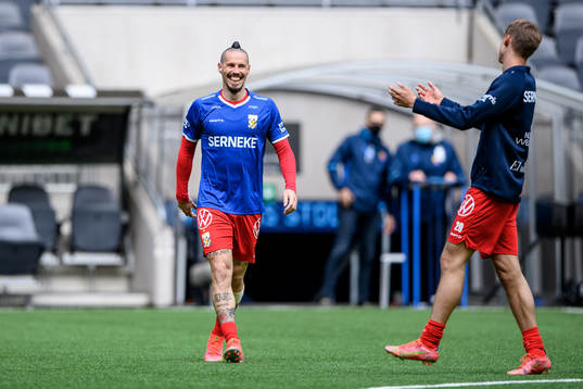 IFK Göteborgs Marek Hamsik och Oscar Vilhelmsson