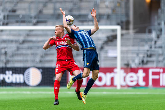 IFK Göteborgs Kolbeinn Sigthorsson och Djurgårdens