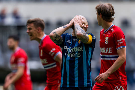 Djurgårdens Magnus Eriksson deppar