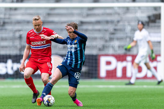 IFK Göteborgs Kolbeinn Sigthorsson och Djurgårdens Rasmus