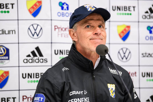 IFK Göteborgs tränare Roland Nilsson på presskonferensen