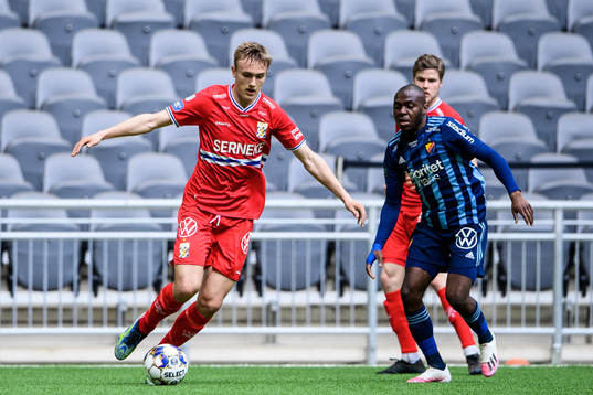 IFK Göteborgs Jesper Tolinsson och Djurgårdens Edward