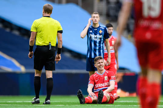 IFK Göteborgs Pontus Wernbloom har ont