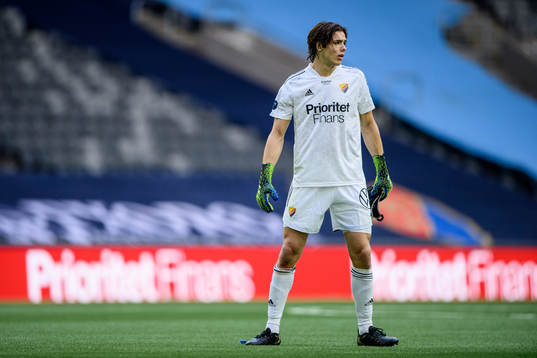 Djurgårdens målvakt Jacob Widell Zetterström