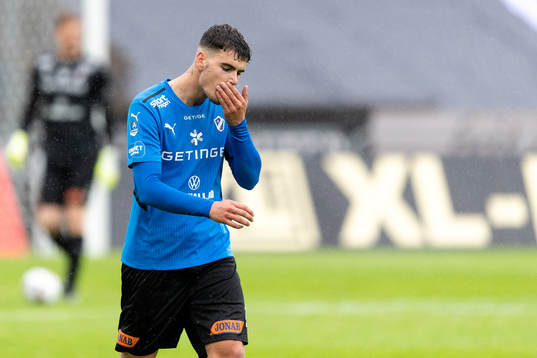 Halmstads Edvin Kurtulus deppar