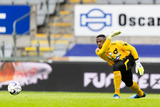 Degerfors målvakt Ismael Diawara