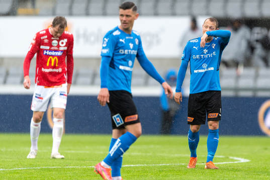 Halmstads Joel Allansson deppar