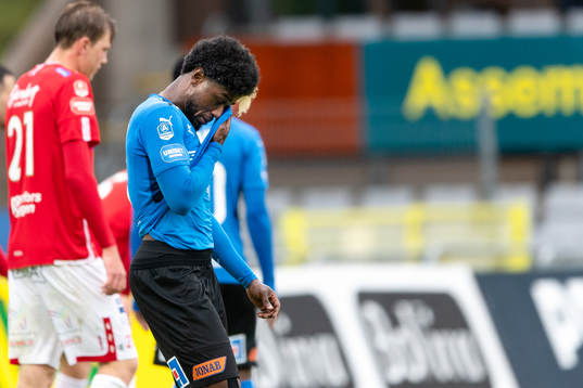 Halmstads Joseph Baffoe deppar
