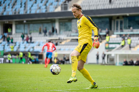 Helsingborgs målvakt Anders Lindegaard