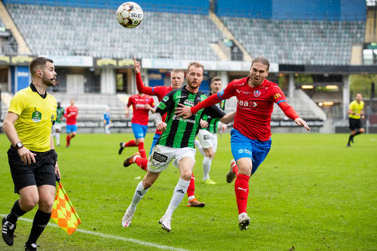 GAIS Daniel Sterner och Helsingborgs Charlie Weberg