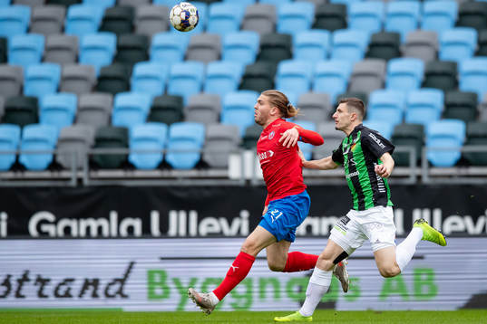 Helsingborgs Charlie Weberg och GAIS Adnan Maric