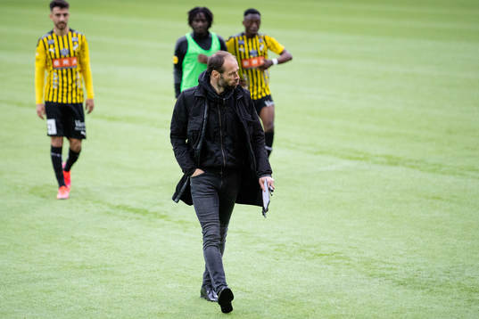 Häckens tränare Andreas Alm