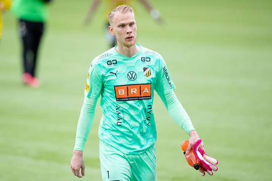 Häckens målvakt Pontus Dahlberg