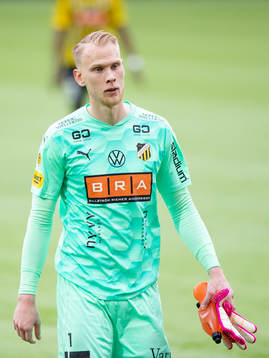 Häckens målvakt Pontus Dahlberg