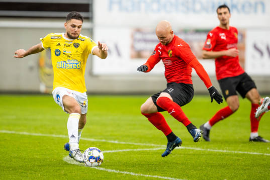 Falkenbergs Edi Sylisufaj och Vasalunds Zourab Tsiskaridze