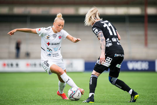 Rosengårds Hanna Bennison mot Piteås Cecilia Edlund