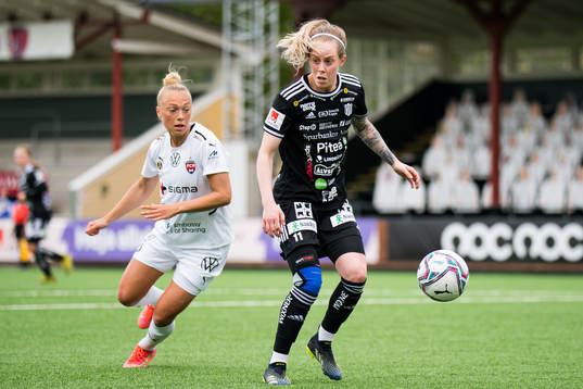 Rosengårds Hanna Bennison och Piteås Cecilia Edlund