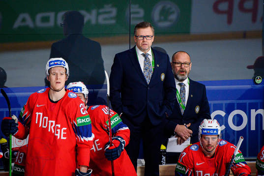 Sjur Nilsen and Per-Erik Alcen, Assistant coaches  of Norway