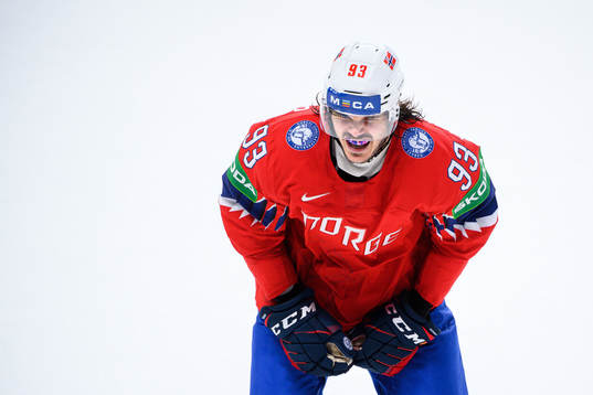 Thomas Valkvæ Olsen of Norway in pain