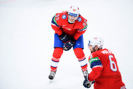 Thomas Valkvæ Olsen of Norway in pain
