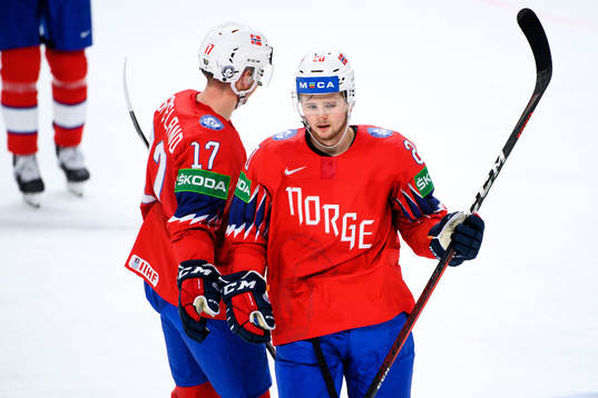 Stefan Espeland and Emilio Pettersen of Norway