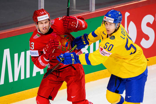 Mikhail Stefanovich of Belarus and Viktor Lööv of Sweden