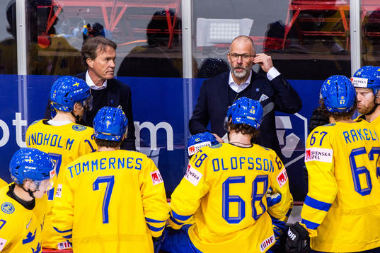 Johan Garpenlöv, Head coach, and Markus Åkerblom,