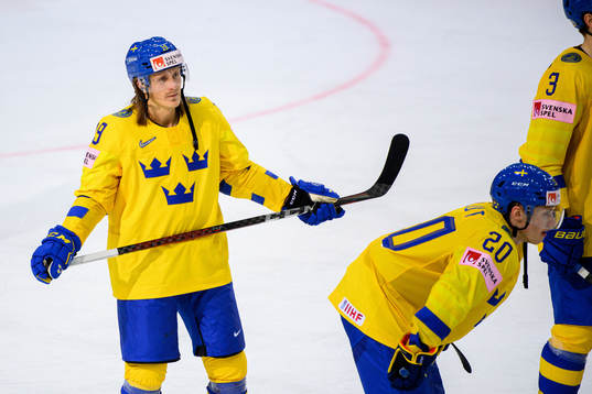 Marcus Sörensen of Sweden looks dejected