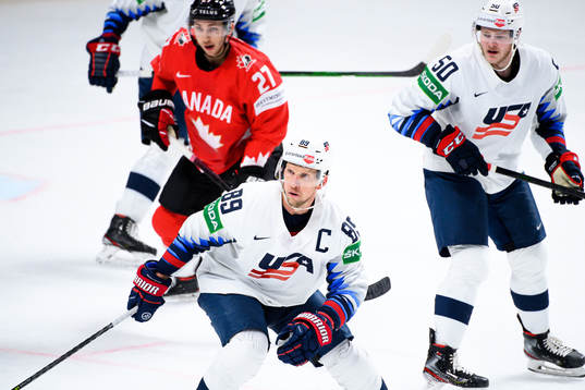 Justin Abdelkader of USA