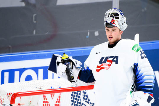 Goalkeeper Jake Oettinger of USA