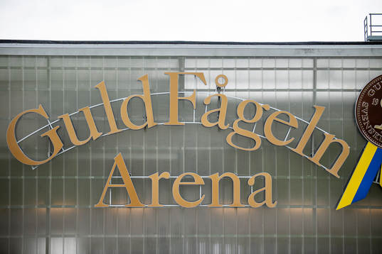 Exteriör av Guldfågeln Arena