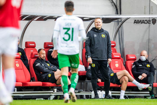Hammarbys tränare Stefan Billborn